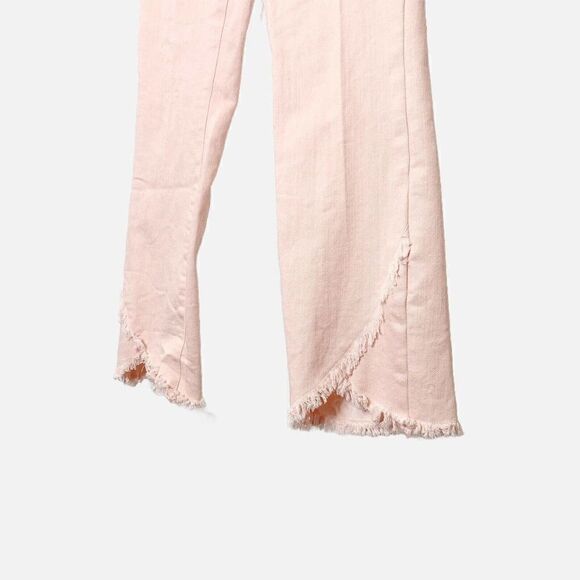 INC International Concepts INC Tulip-Hem Skinny Ankle Jeans (New Pale Blush, 4) - Picture 7 of 12